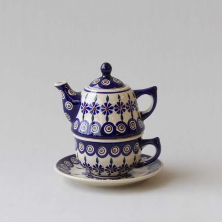 76891 tea-for-one Kyra servies duurzaam Pools tuintafel knus cadeau warm thuis familie kwaliteit keramiek