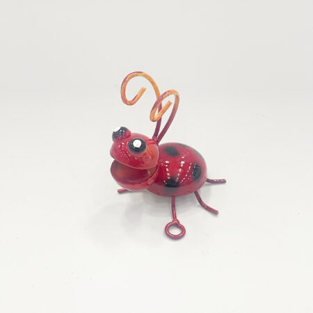 lieveheersbeestje metaal mini kleur dier