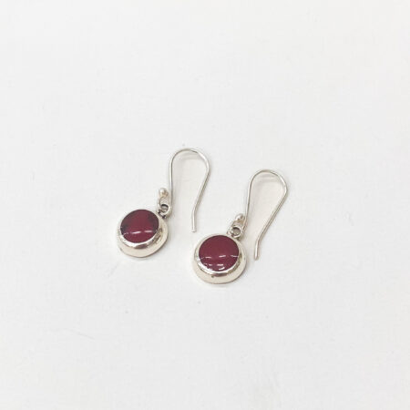 Oorhanger zilver Rodo Rood