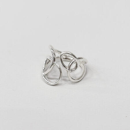Ring zilver Unido verstelbaar