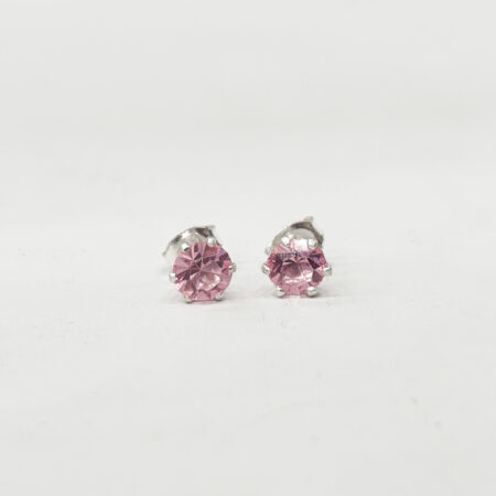 Oorsteker zilver Uña Rose