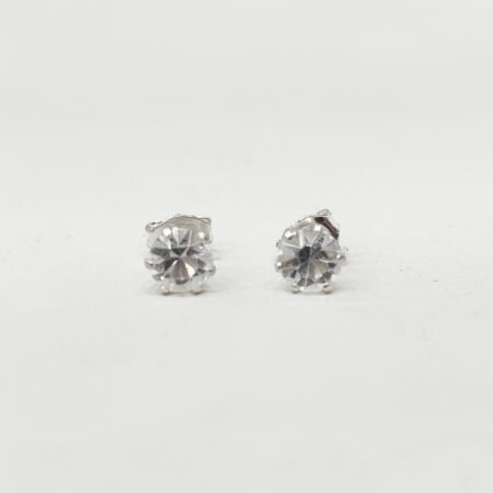 Oorsteker zilver Uña Blanco
