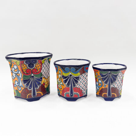 Bloempot set 3x Hexa Dolores